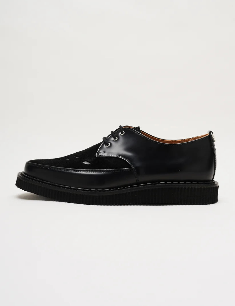 GEORGE COX ELSDEN - BLACK/BLACK SUEDE