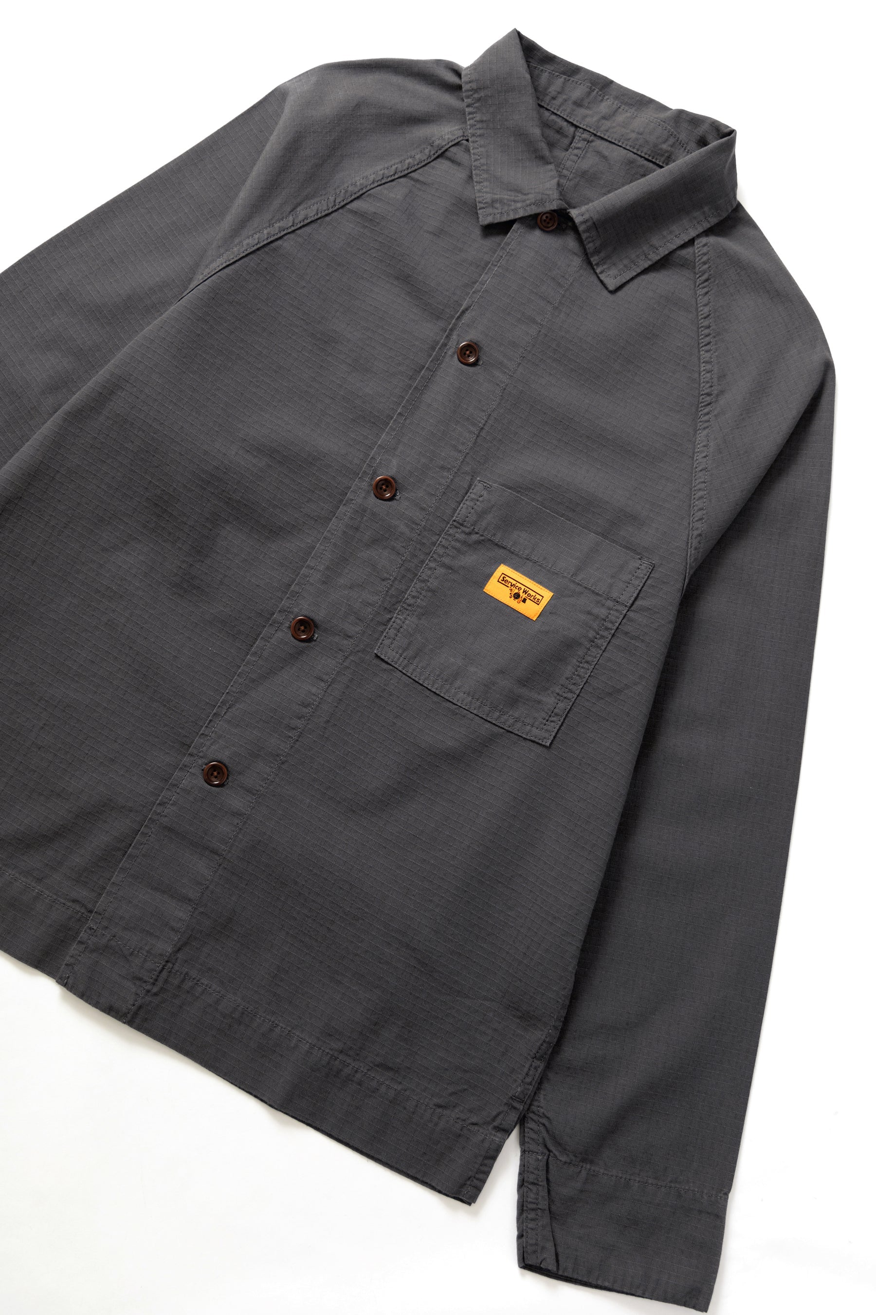 SERVICE WORKS RIPSTOP FOH JACKET - WASHED BLACK