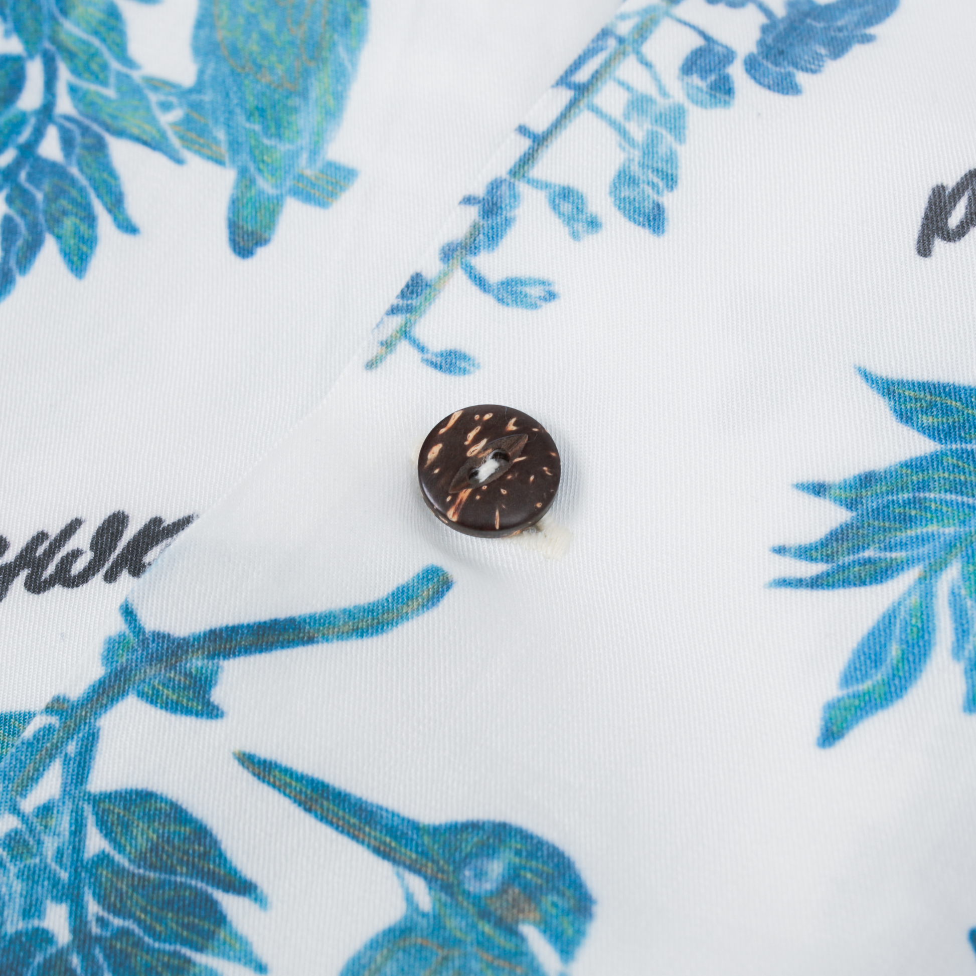 GRAPH ZERO  - AROHA S/S SHIRT KAWASEMI - BLUE