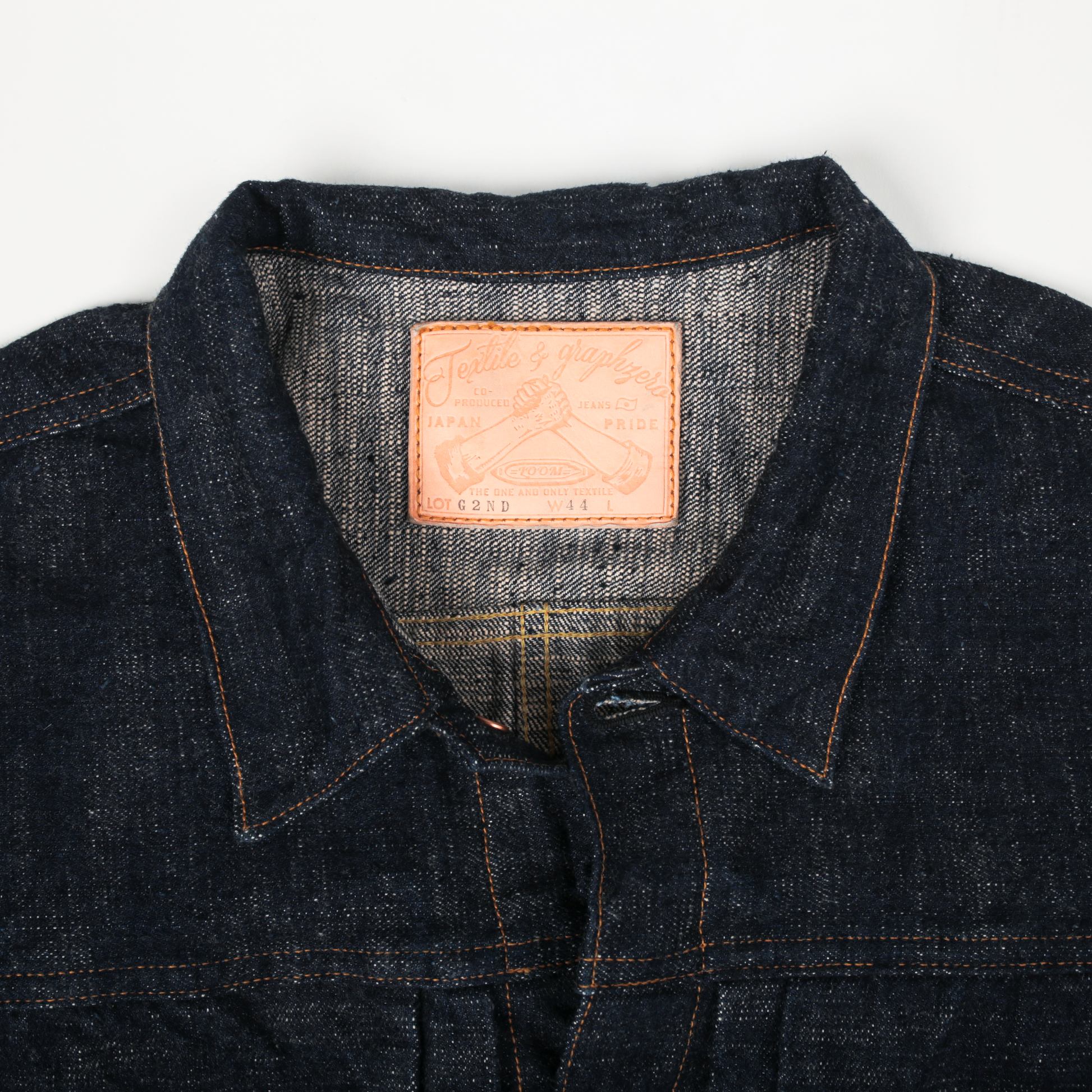 GRAPH ZERO  - 15OZ JEAN JACKET 2ND TYPE - SLUB YARN
