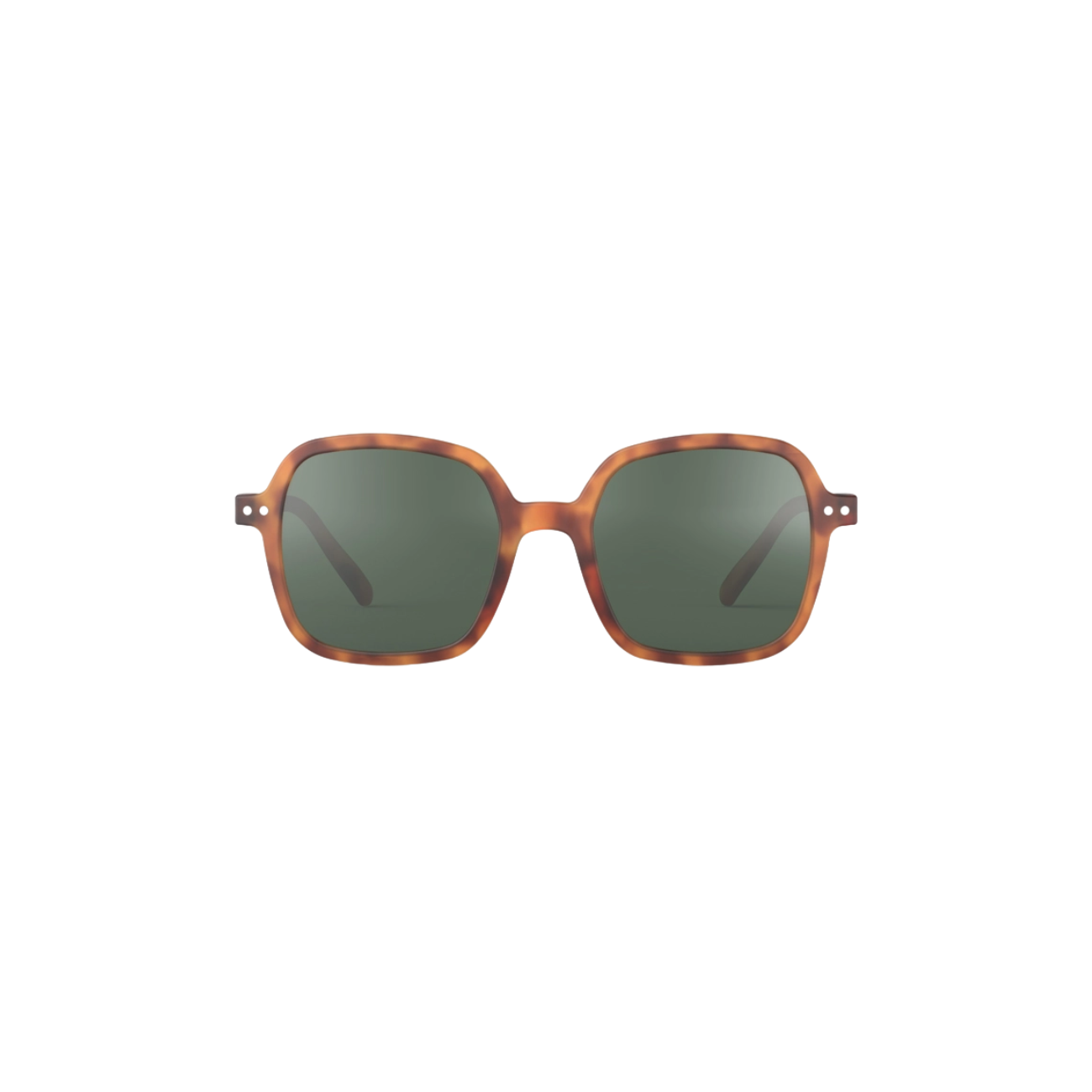 IZIPIZI SUN OFFICE HAVANE GREEN LENSES - HAVANE