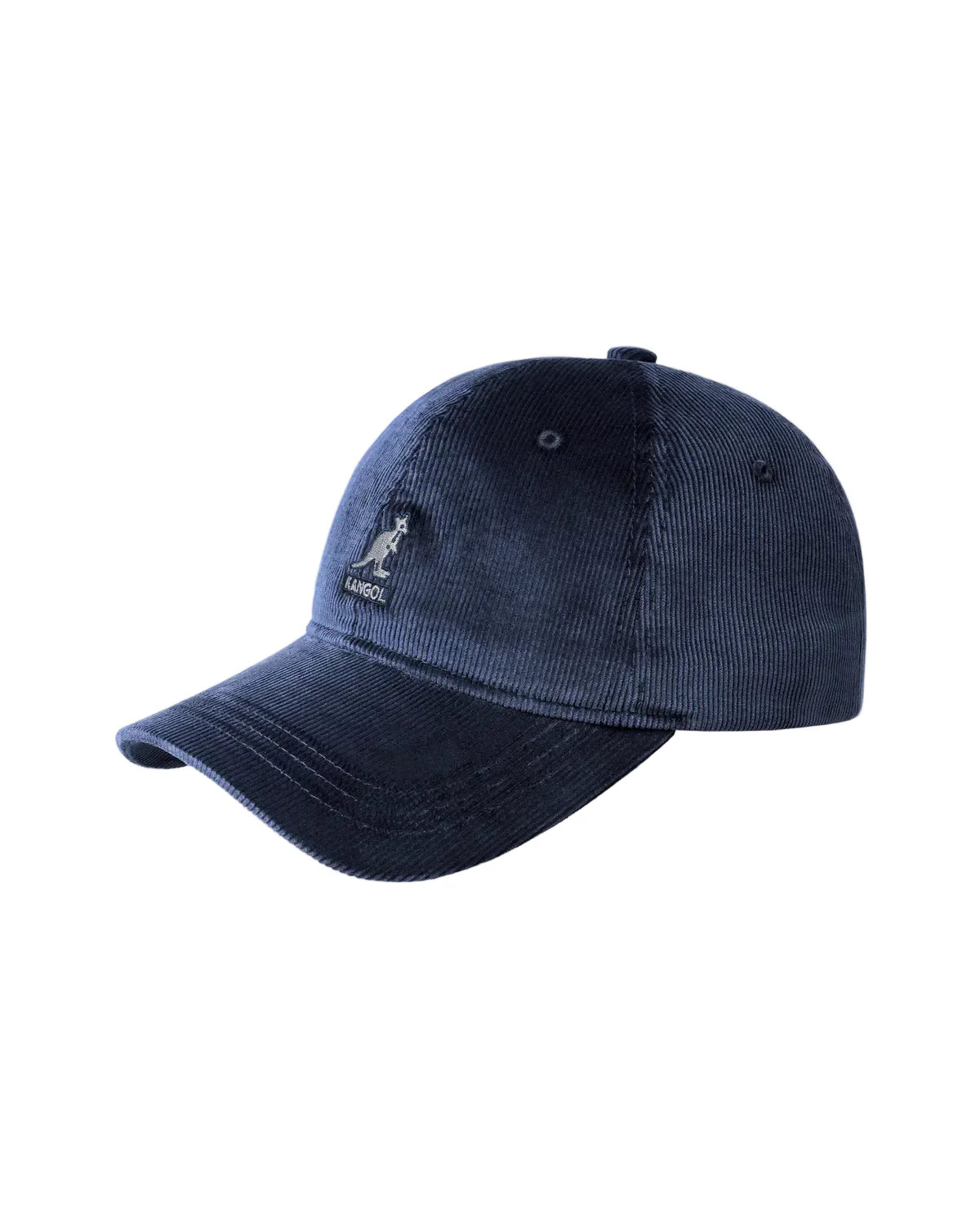 Kangol Cord Baseball — Navy — front view
