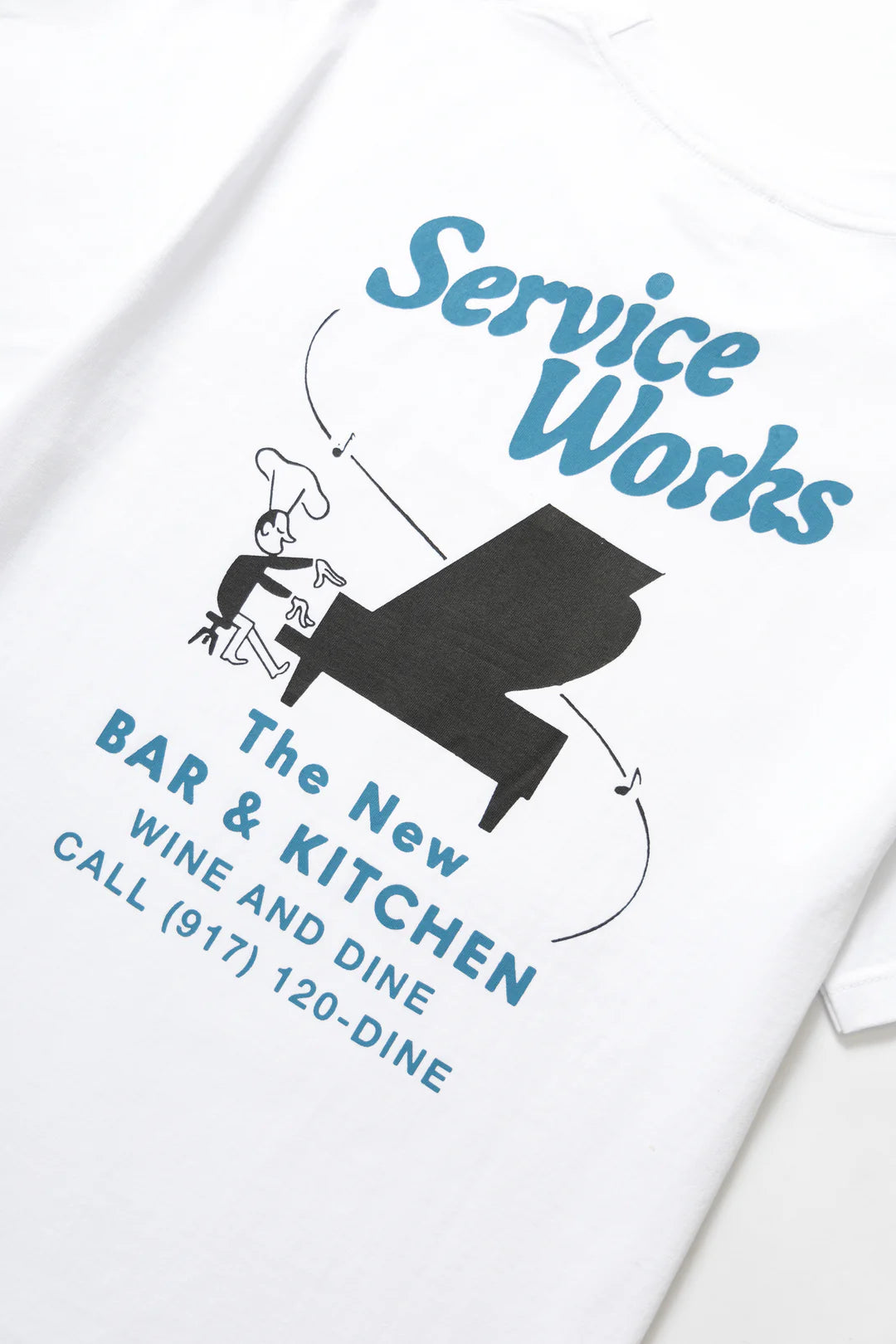 SERVICE WORKS BAR + KITCHEN TEE - WHITE