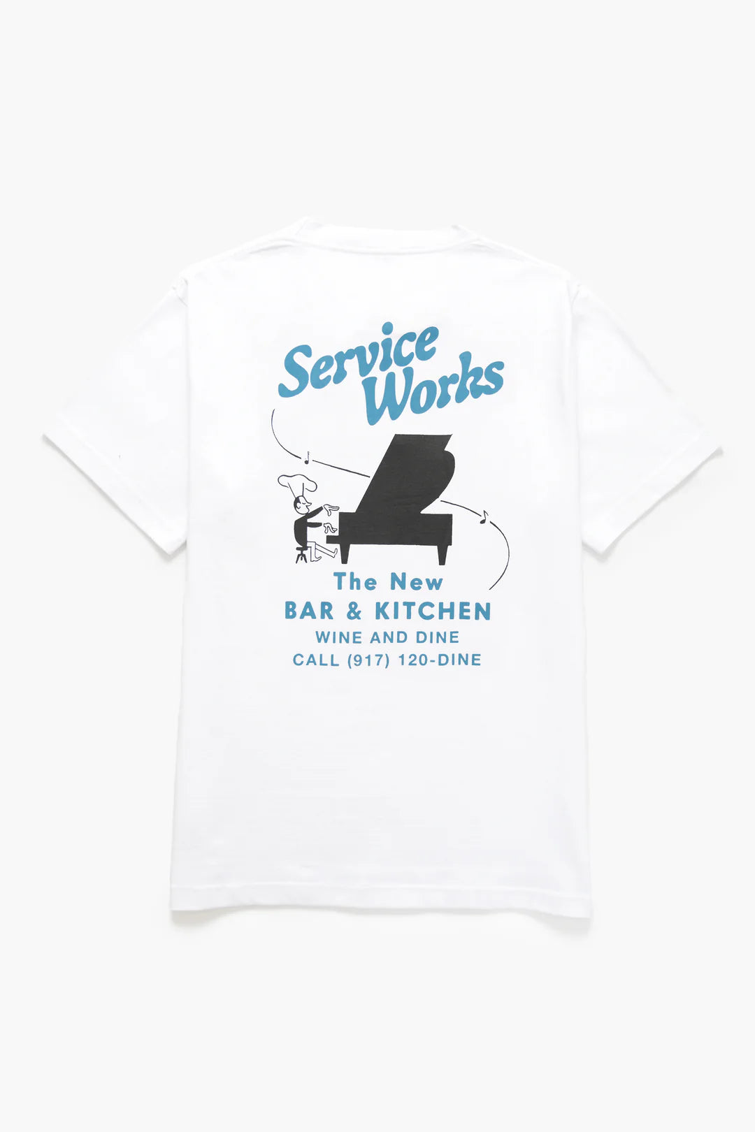 SERVICE WORKS BAR + KITCHEN TEE - WHITE