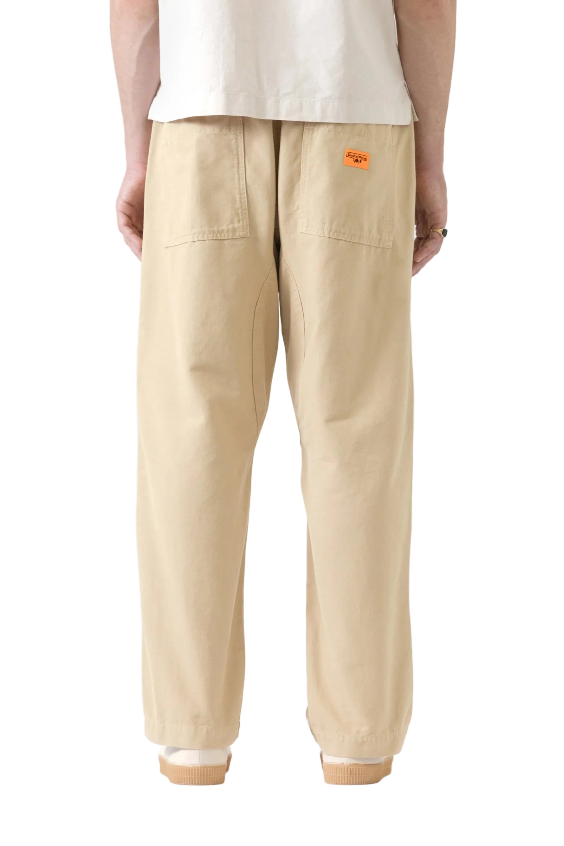 Service Works Canvas Chef Pant — Pale Khaki — view 2