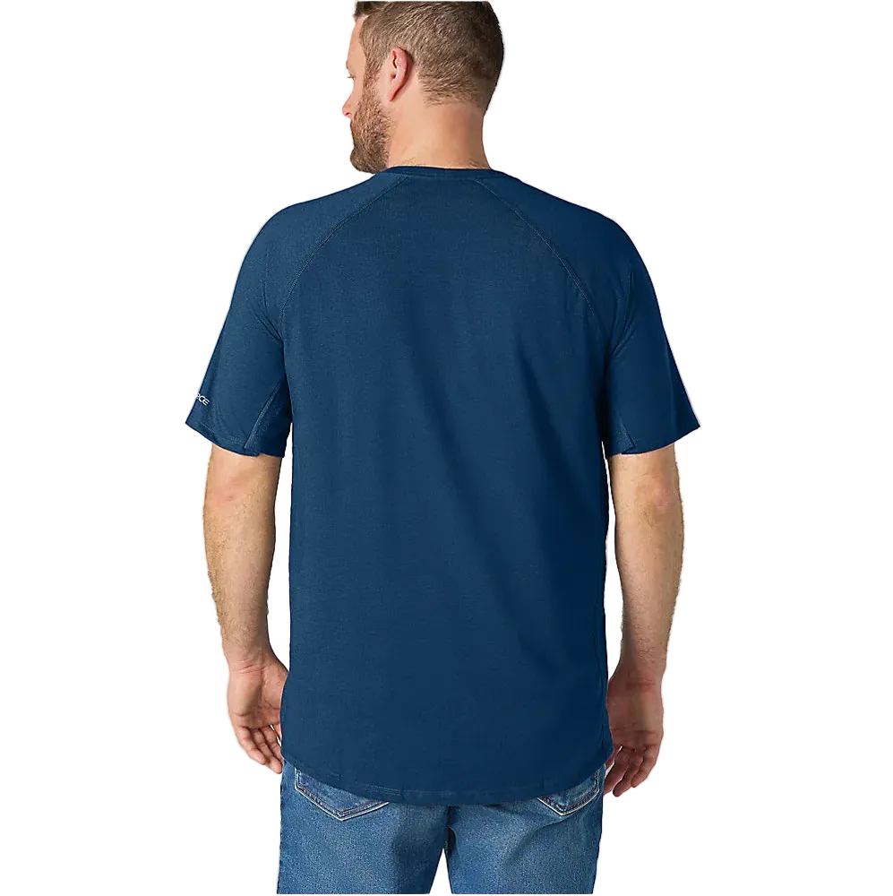 Carhartt Force Relaxed Fit Midweight Short Sleeve Pocket T-Shirt — Light Huron Heather