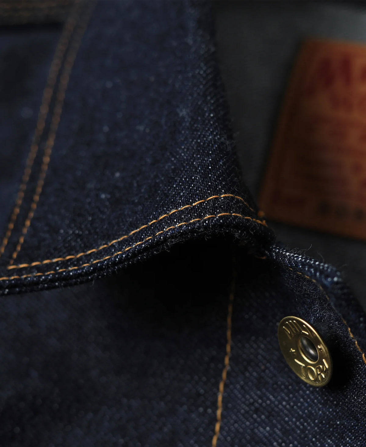 MILITORA LOT 808 1930S SELVEDGE DENIM JACKET - INDIGO