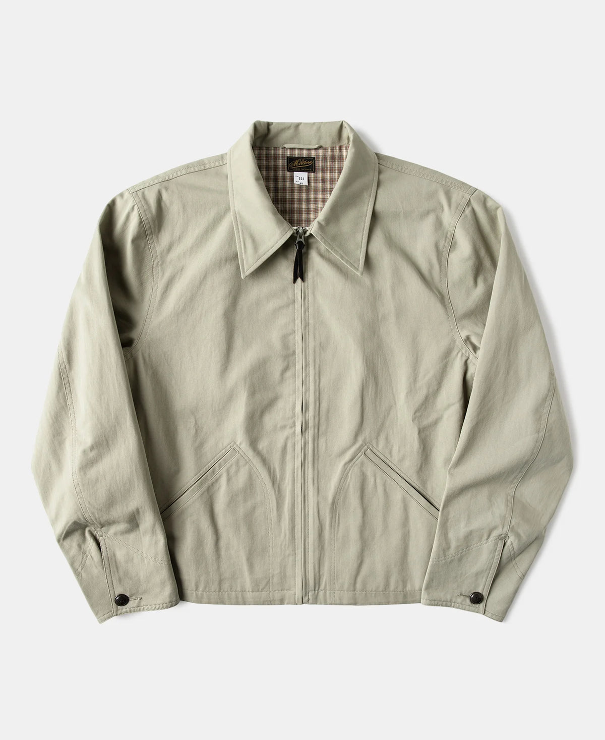 MILITORA LOT 322 1930S COSSACK JACKET - KHAKI GREEN