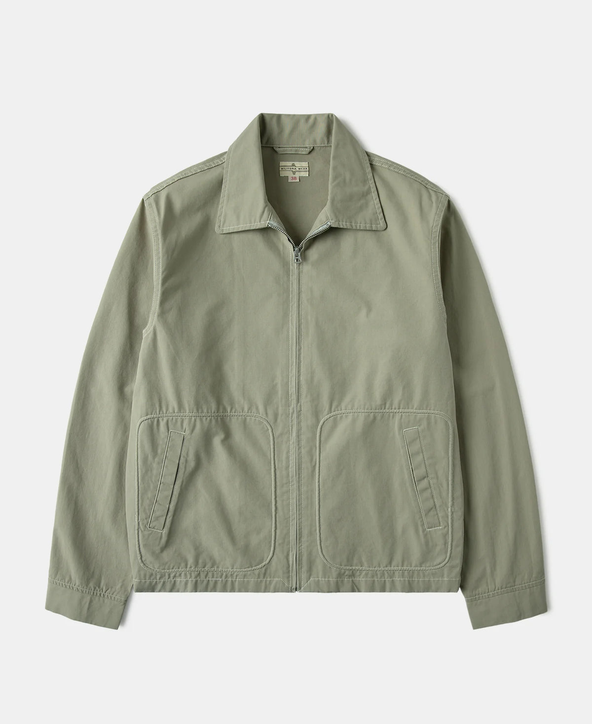MILITORA LOT 326 LIGHTWEIGHT DRIZZLER JACKET - KHAKI GREEN