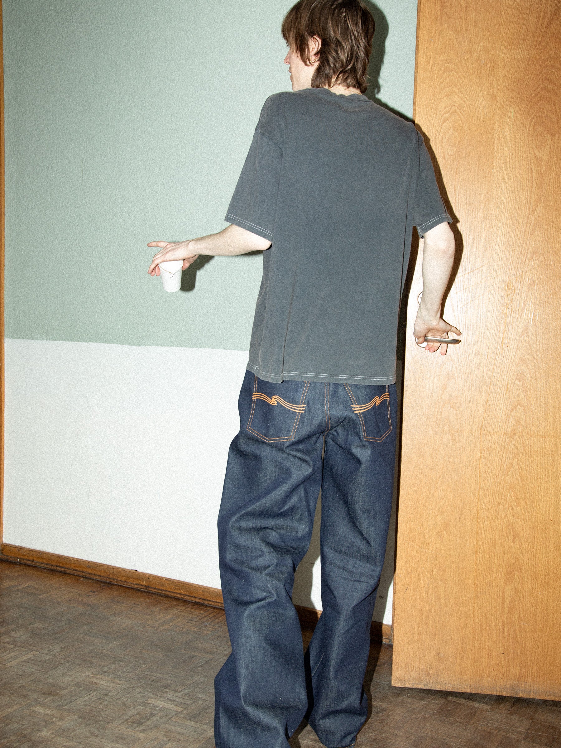 NUDIE JEANS LOUD LARRY - DRY WEIRD