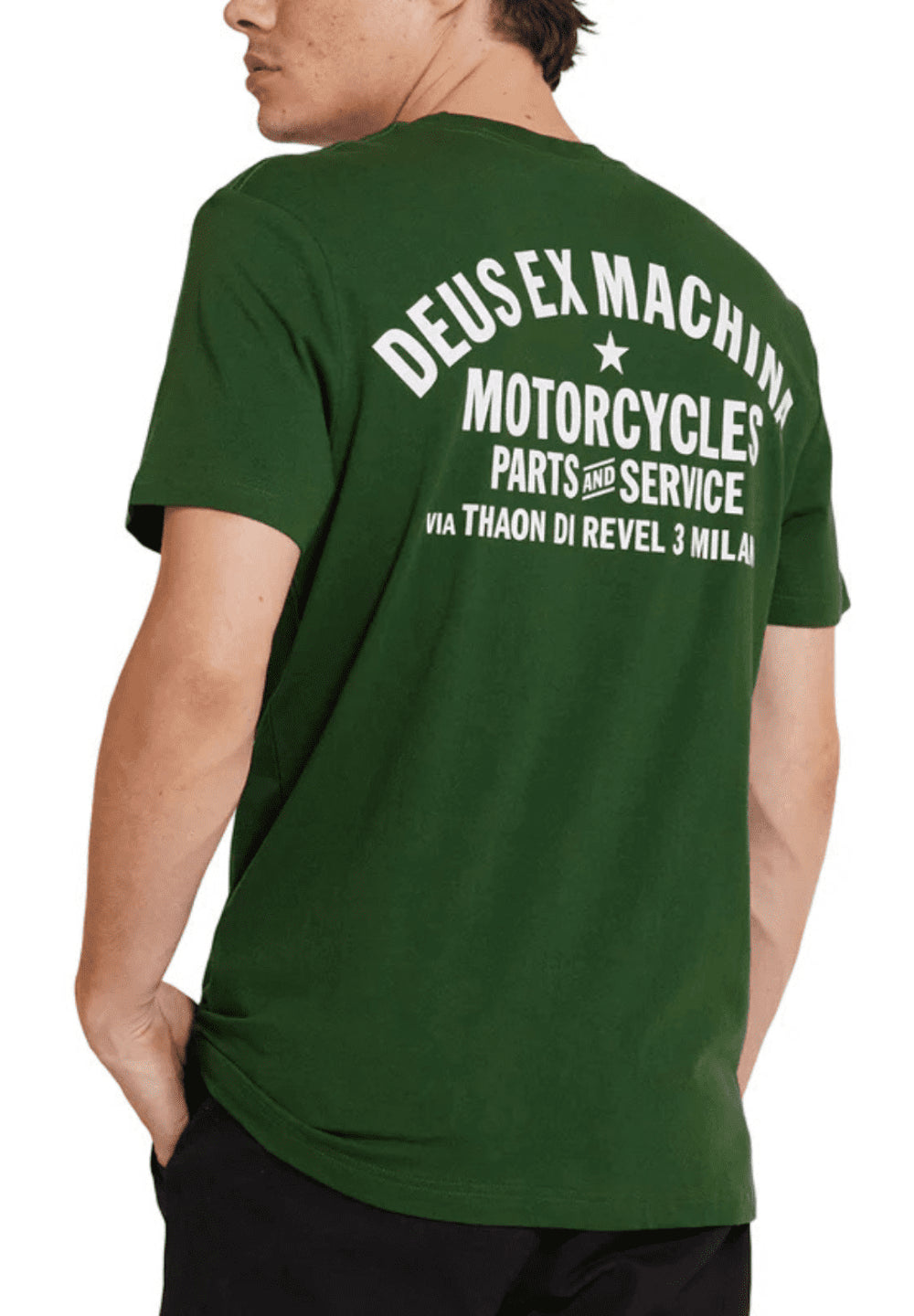 DEUS EX MACHINA MILANO ADDRESS HILLSIDE GREEN