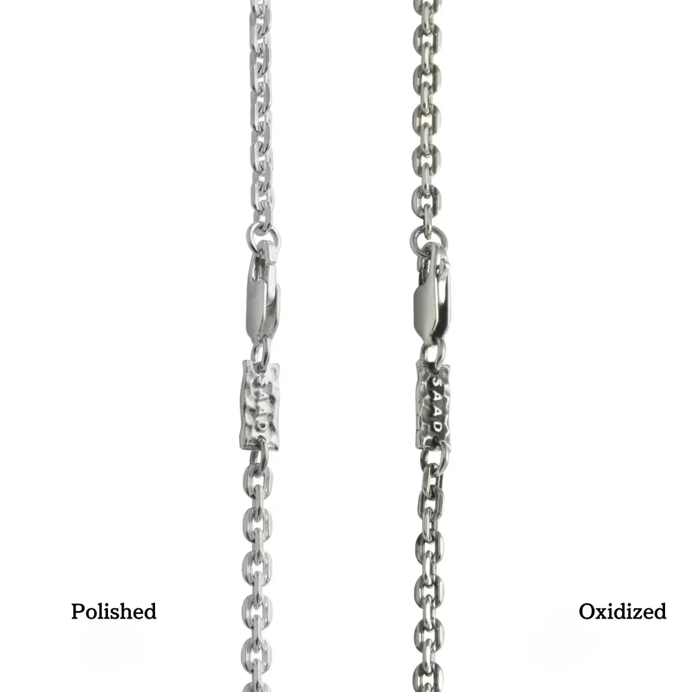 AZUKI WIDTH 3.0MM CHAIN RM -  Polished