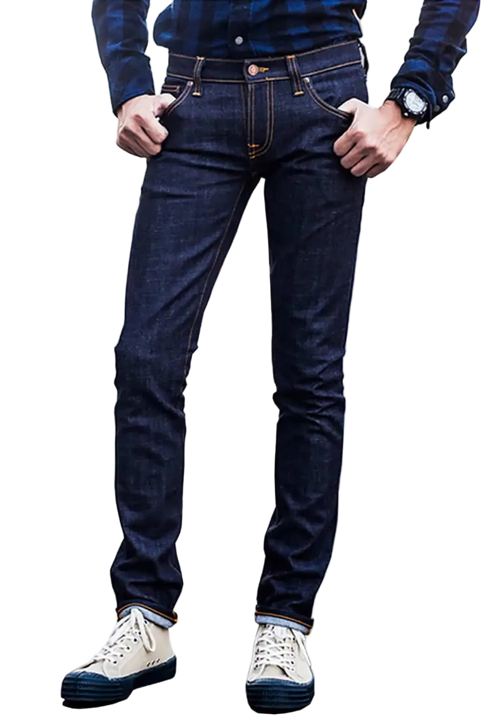 NUDIE JEANS TIGHT LONG JOHN - DRY SLOW ORANGE