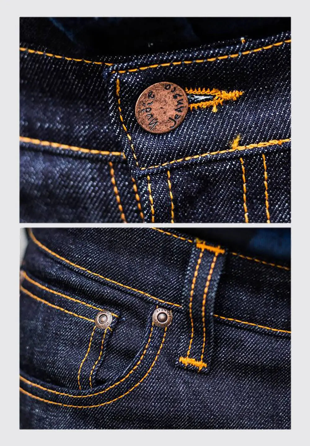 NUDIE JEANS TIGHT LONG JOHN - DRY SLOW ORANGE