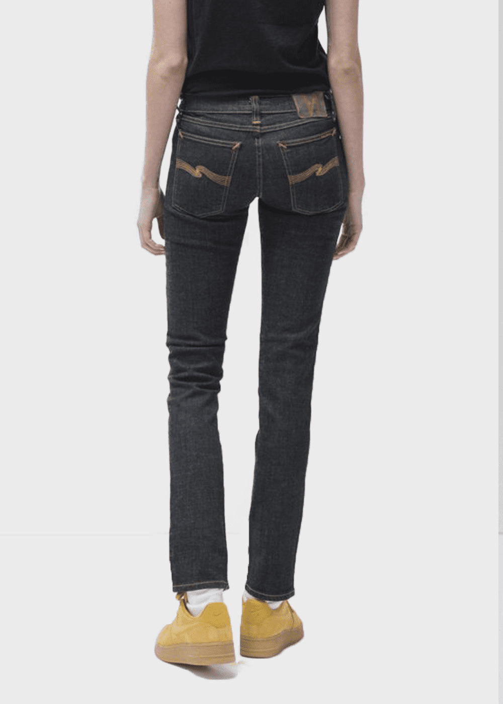 NUDIE JEANS TIGHT LONG JOHN - ORGANIC TWILL RINSED