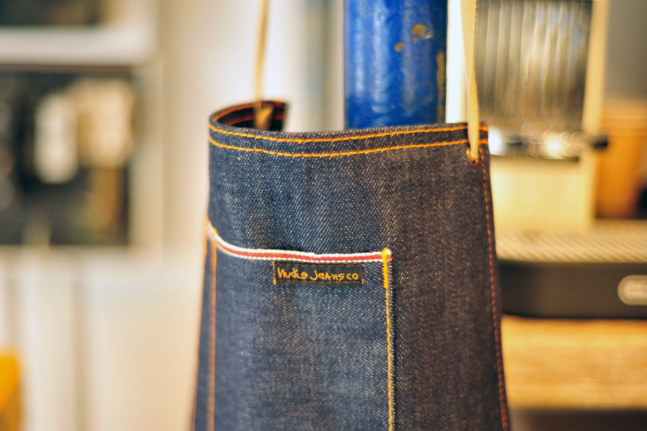Nudie Apron Denim SS12 Selvage — Denim — front view