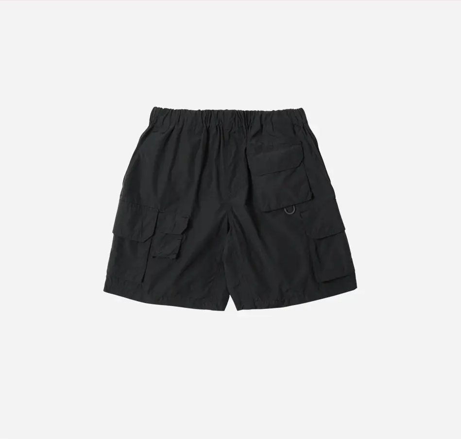 FRIZM WORKS NYCO FISHING SHORTS - BLACK