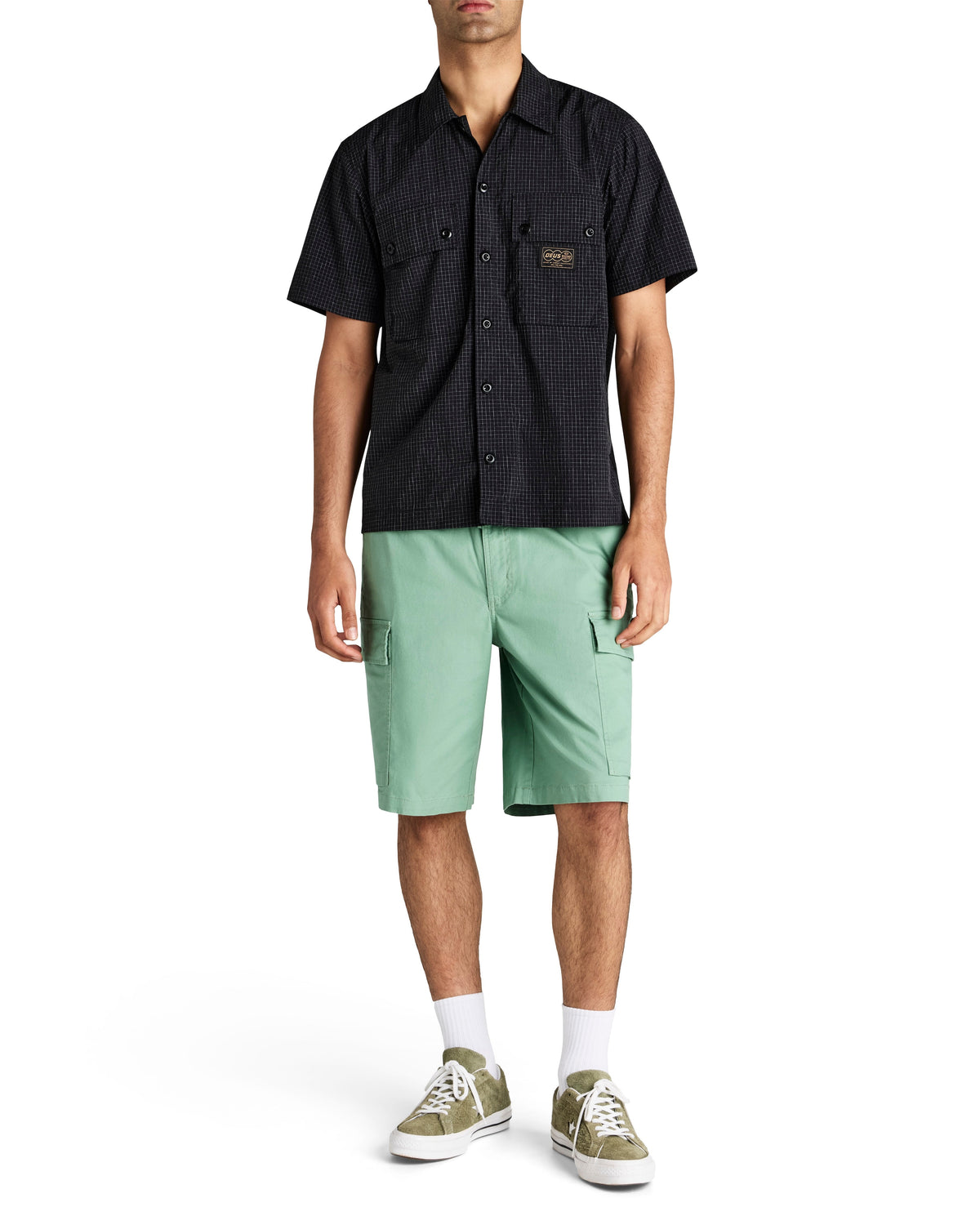 Nile Fatigue Shirt - Black|Model