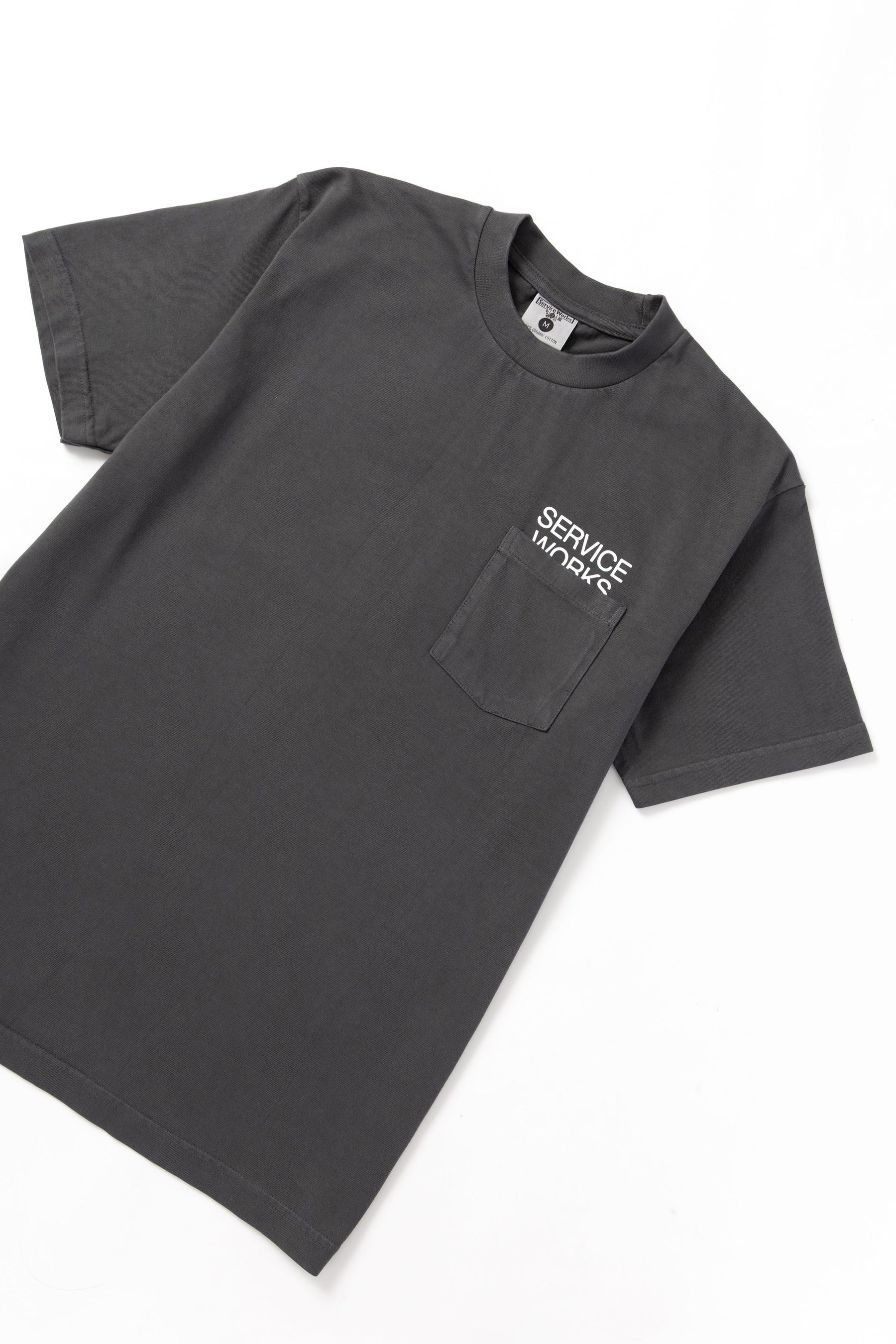 Service Works Nourish Pocket Tee — Charcoal — view 6