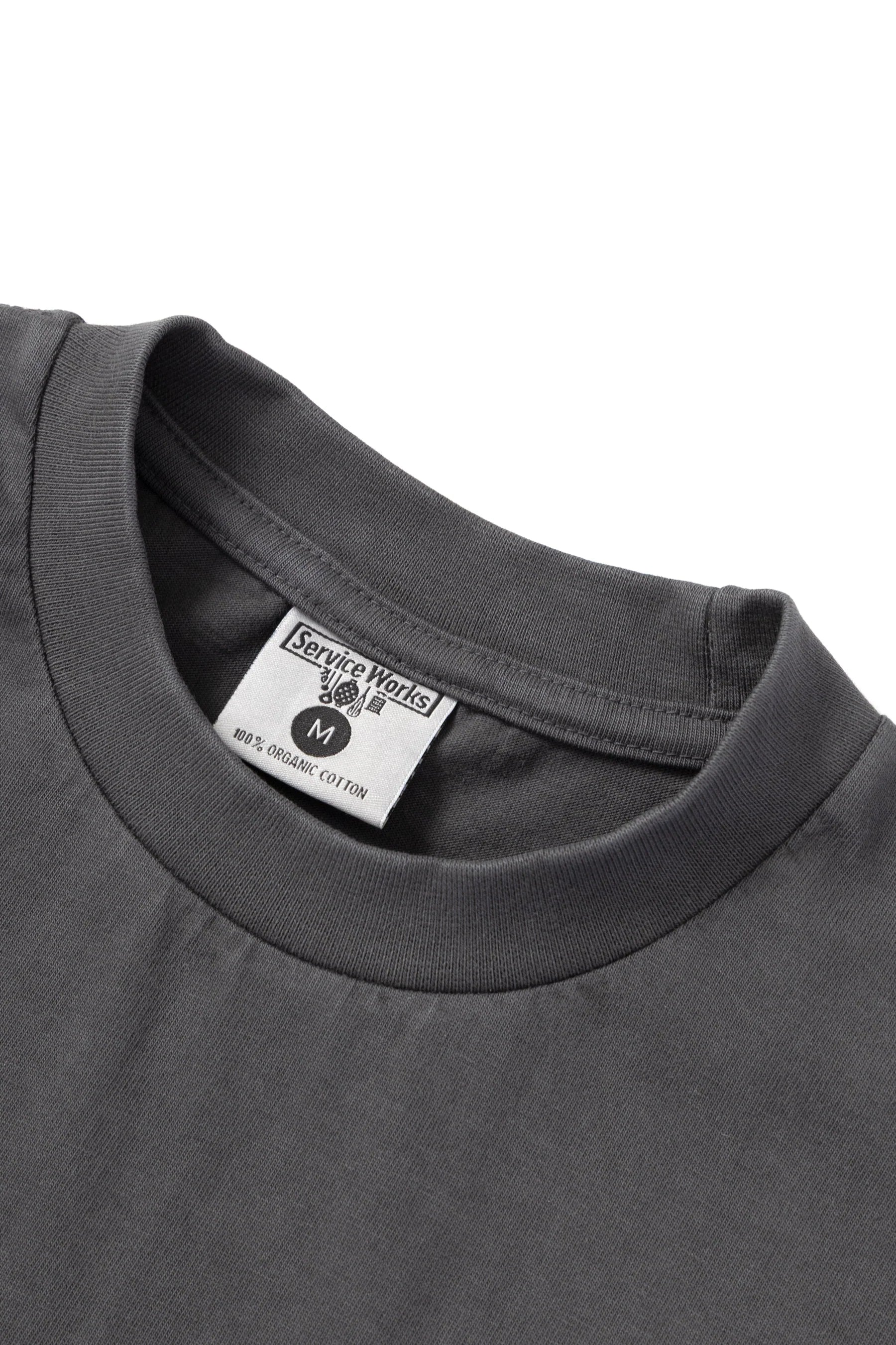 Service Works Nourish Pocket Tee — Charcoal — view 5