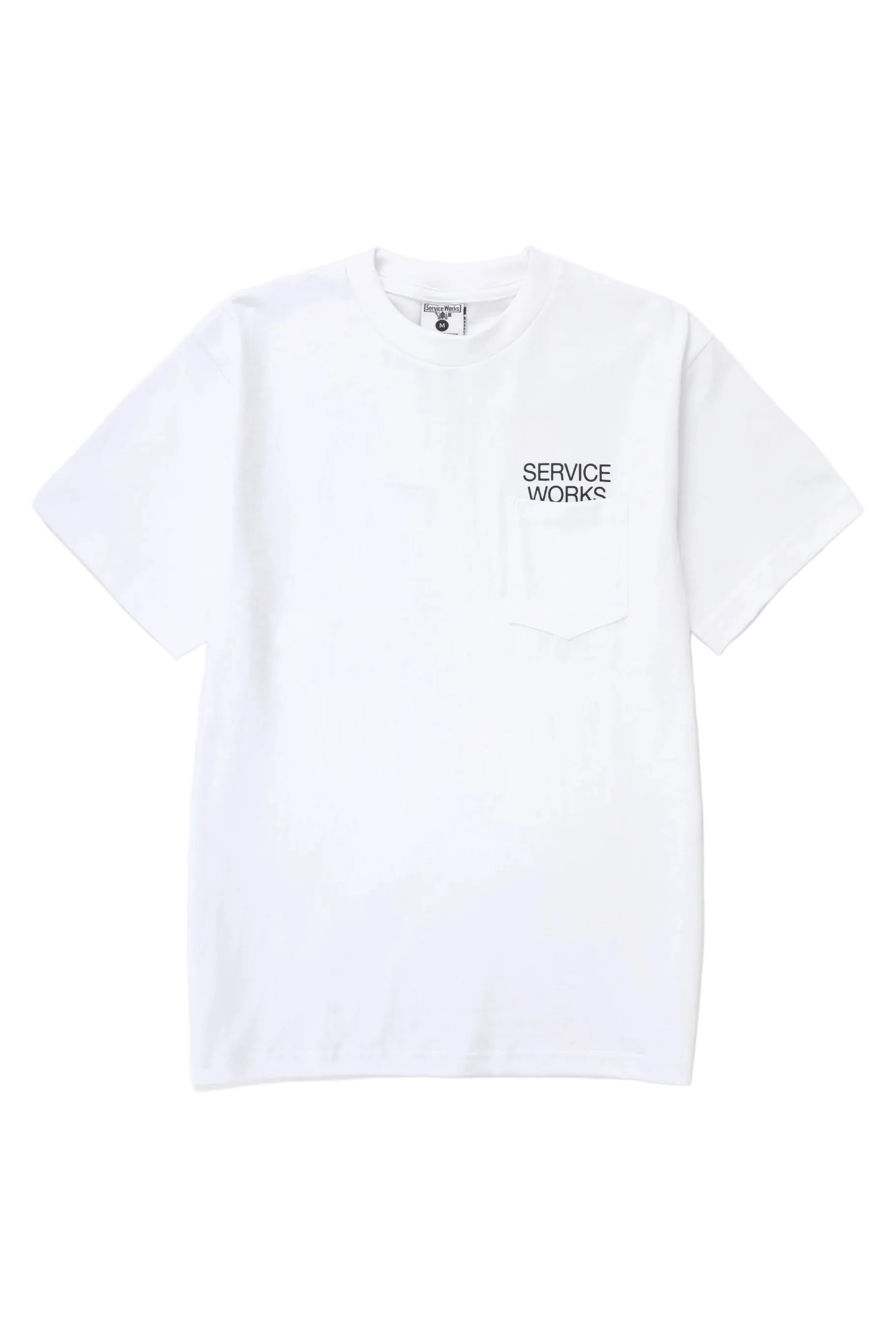 SERVICE WORKS NOURISH POCKET TEE - WHITE