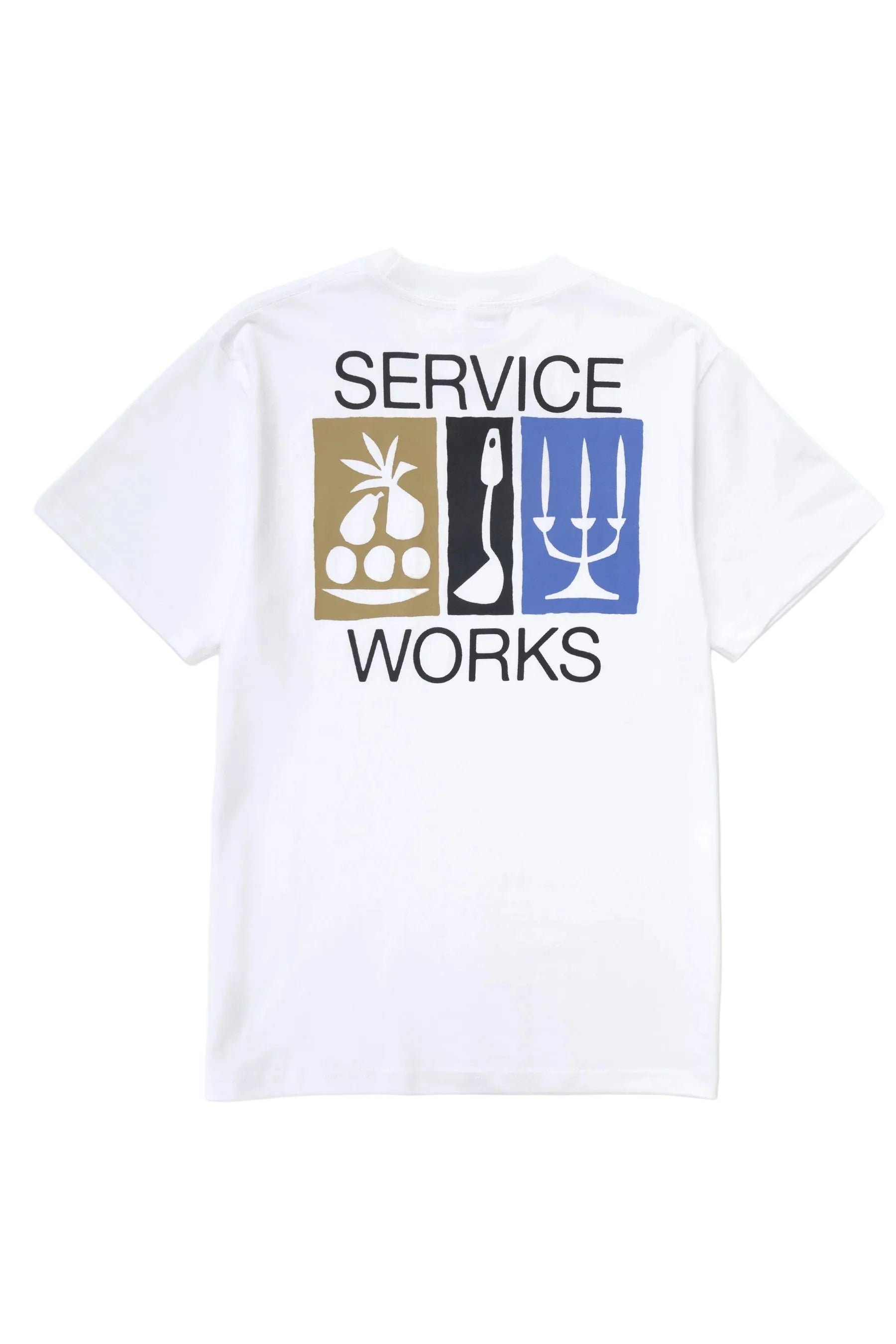 SERVICE WORKS NOURISH POCKET TEE - WHITE