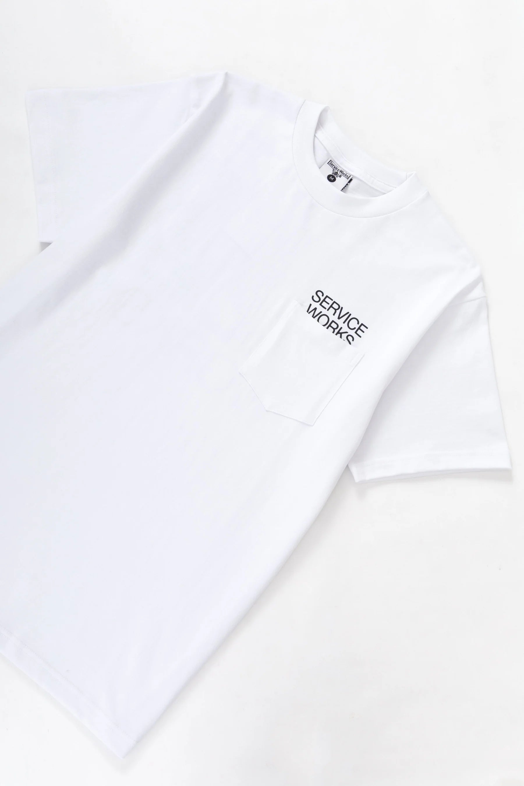 SERVICE WORKS NOURISH POCKET TEE - WHITE