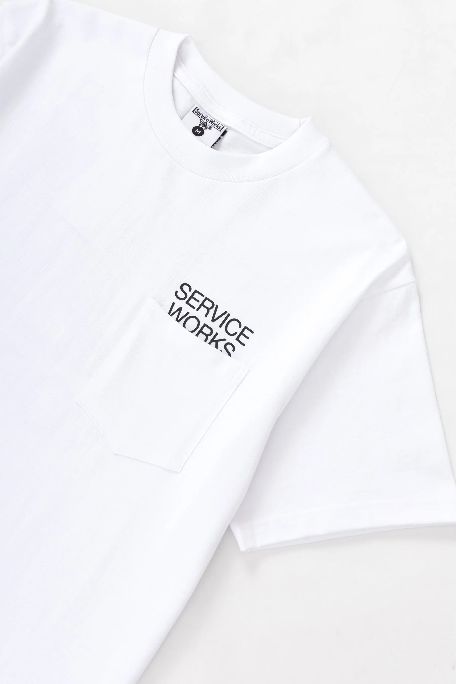 SERVICE WORKS NOURISH POCKET TEE - WHITE