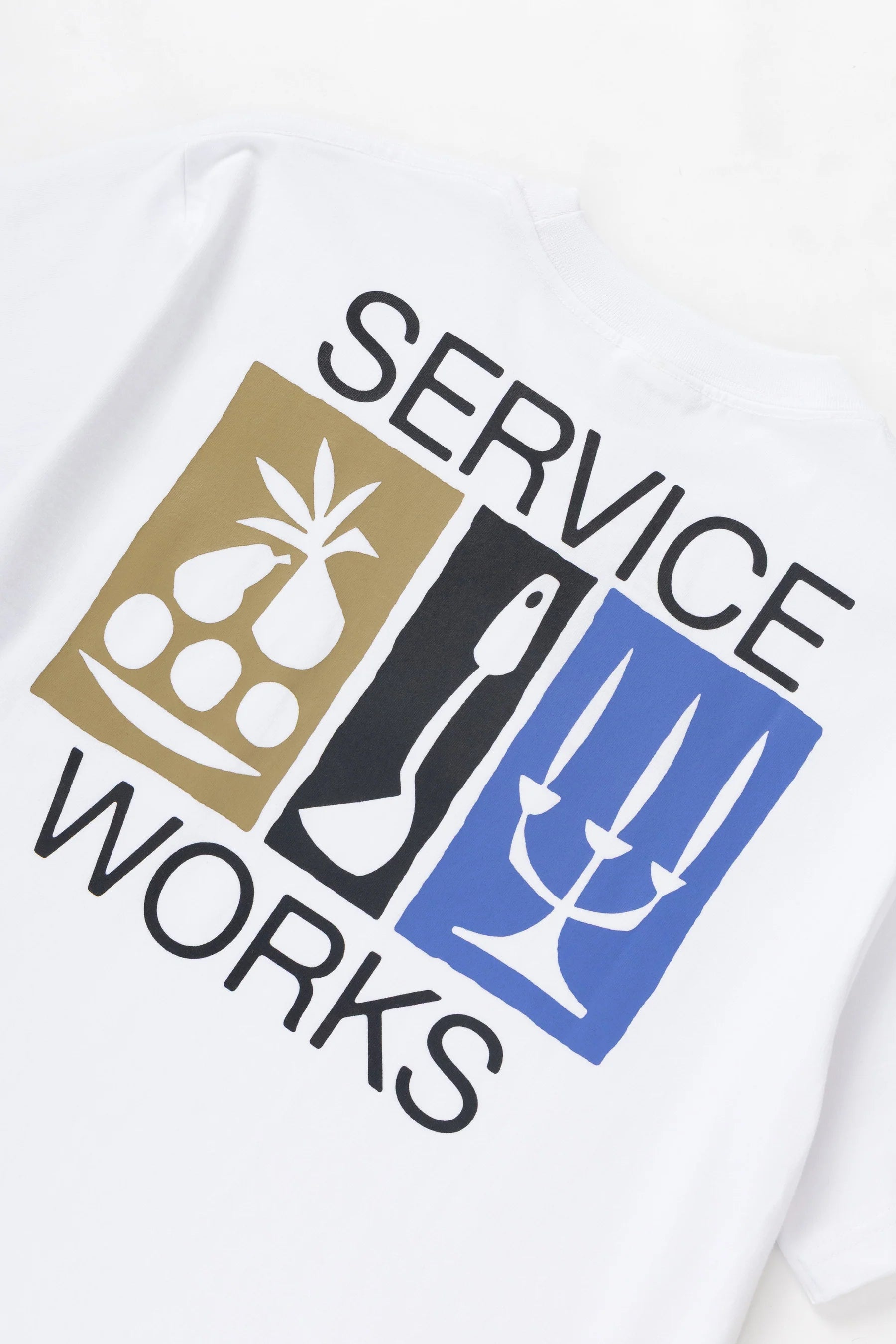 SERVICE WORKS NOURISH POCKET TEE - WHITE