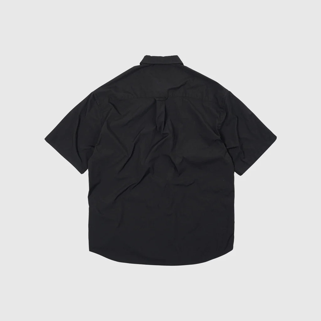 FRIZM WORKS OG POPLIN OVERSIZED SHIRT - BLACK