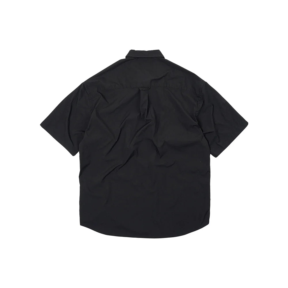 FRIZM WORKS OG POPLIN OVERSIZED SHIRT - BLACK