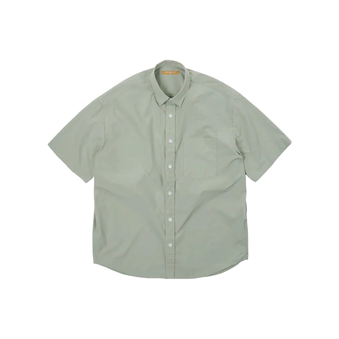 Frizm Works Og Poplin Oversized Shirt — Light Green