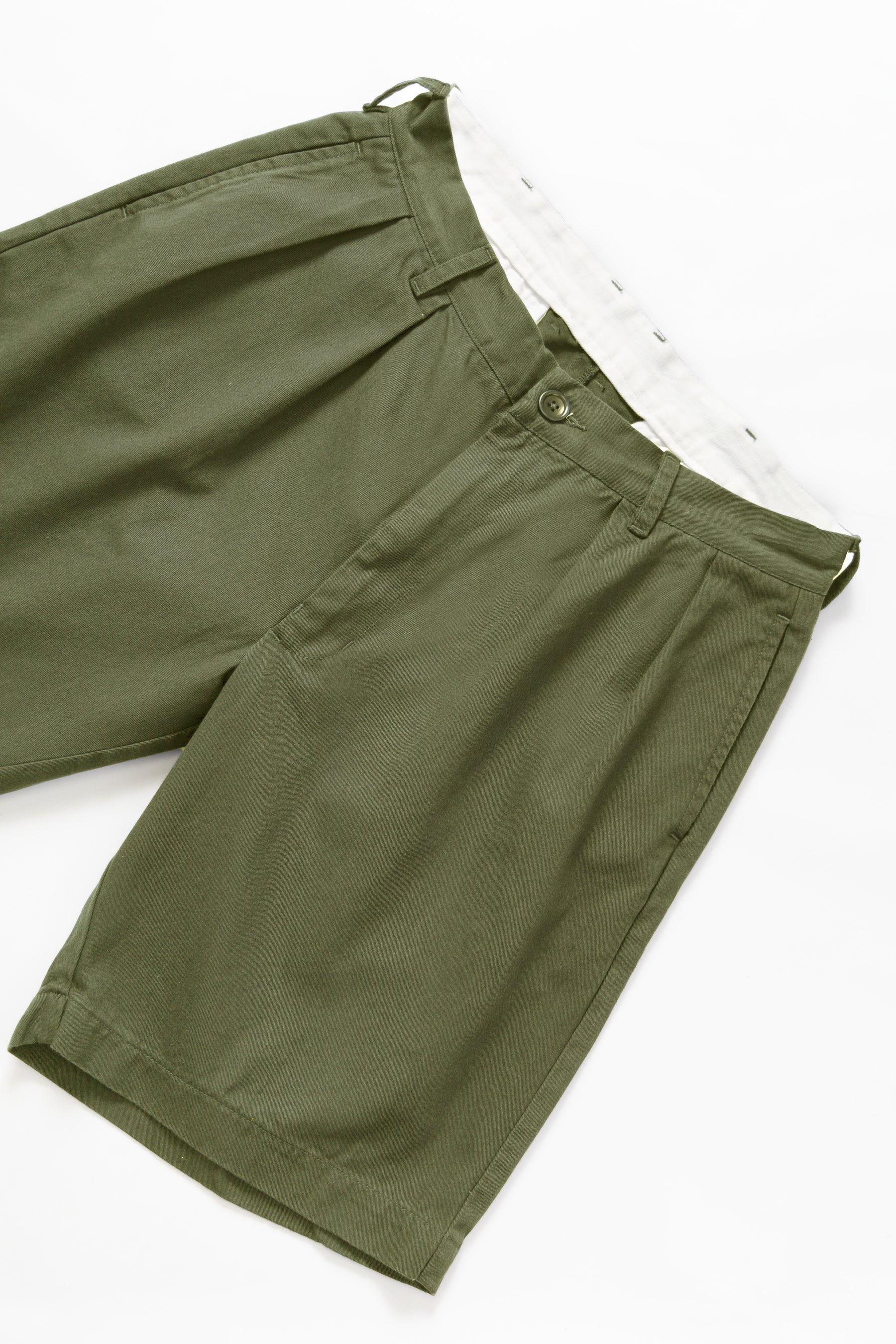 Service Works Drill Part Timer Short — Olive — view 5