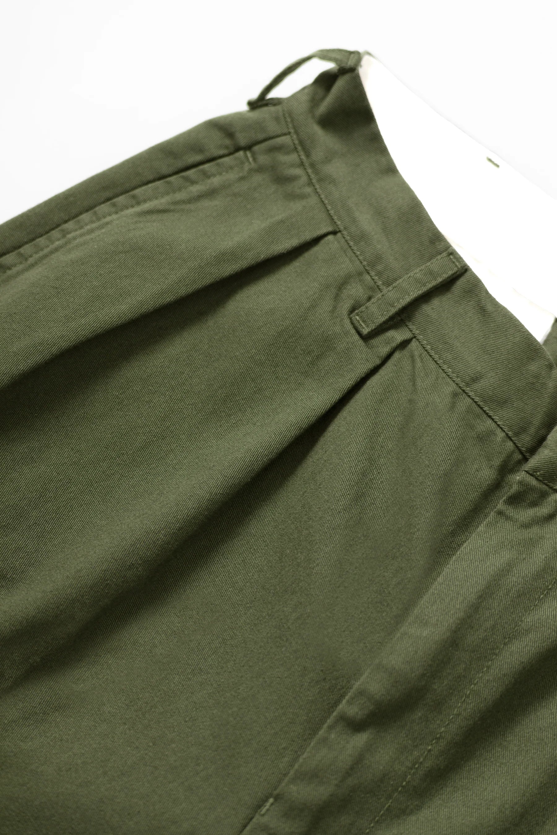 Service Works Drill Part Timer Short — Olive — view 4