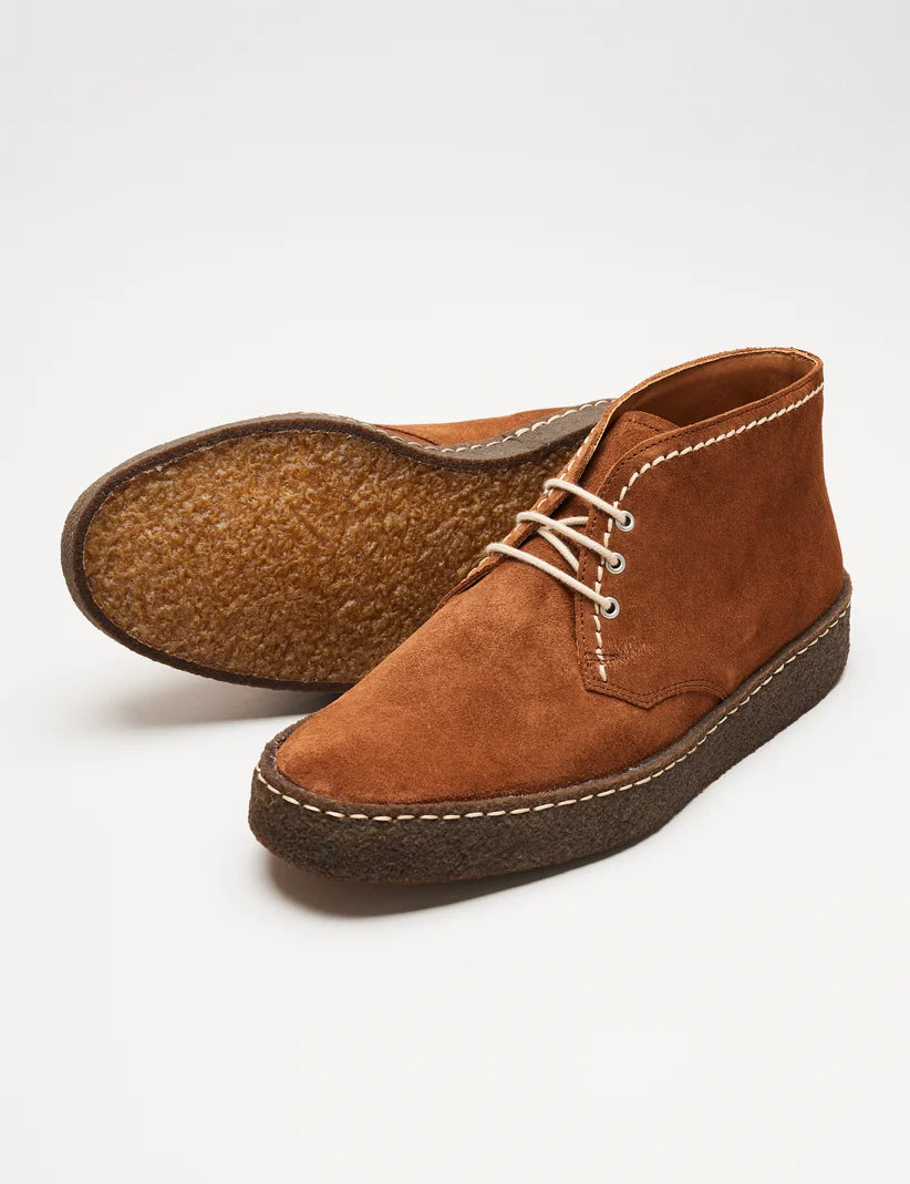 GEORGE COX POPBOY CHUKKA - FOX SUEDE