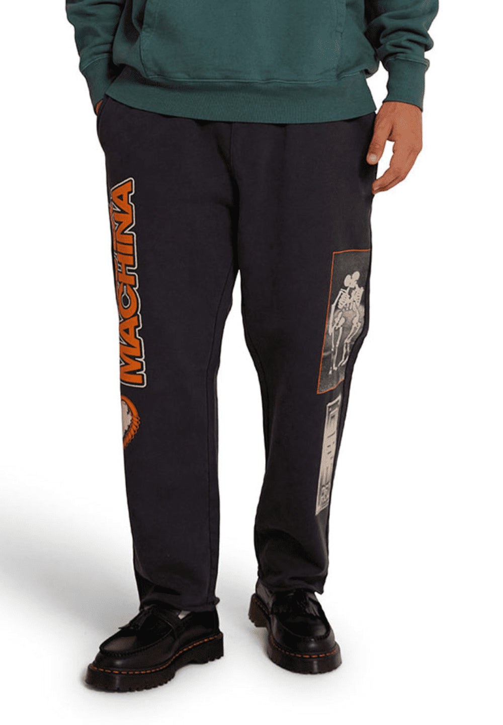 DEUS EX MACHINA RE-CIRCULATION TRACKPANT - CAVIAR