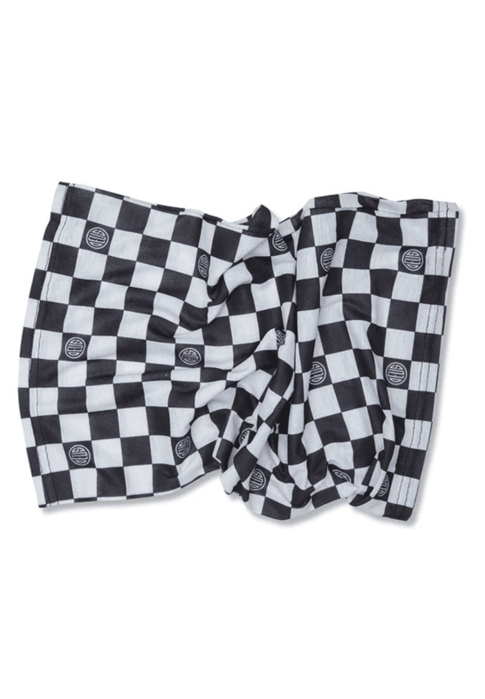 DEUS EX MACHINA RIDERS FRIEND NECK TUBE - BLACK/WHITE