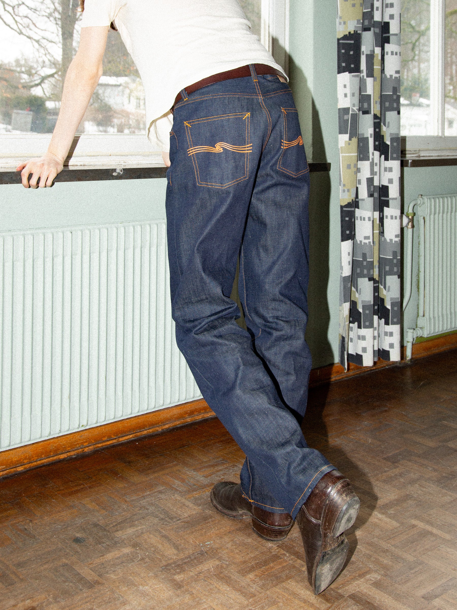 NUDIE JEANS RAD RUFUS - DRY WEIRD