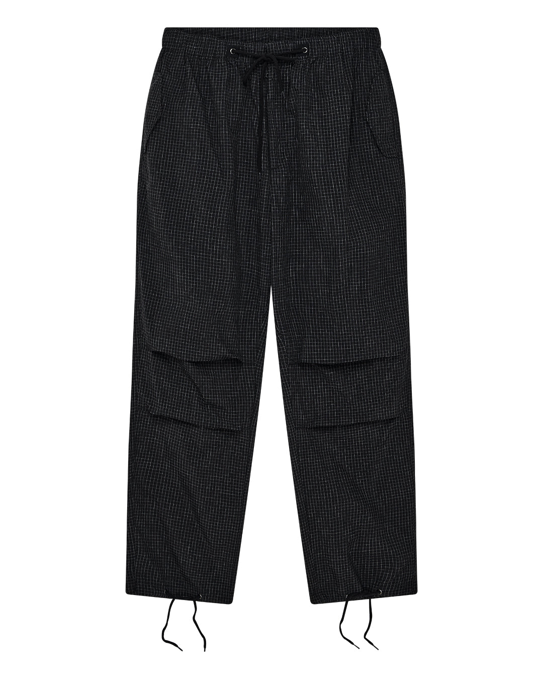 Remi Parachute Pant - Black|Flatlay