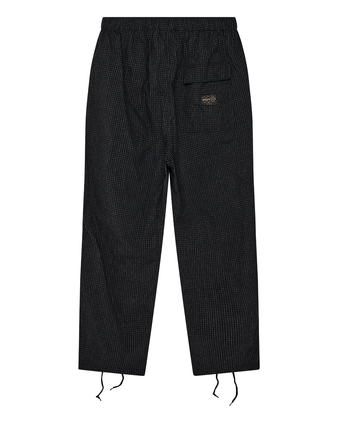 Remi Parachute Pant - Black|Flatlay