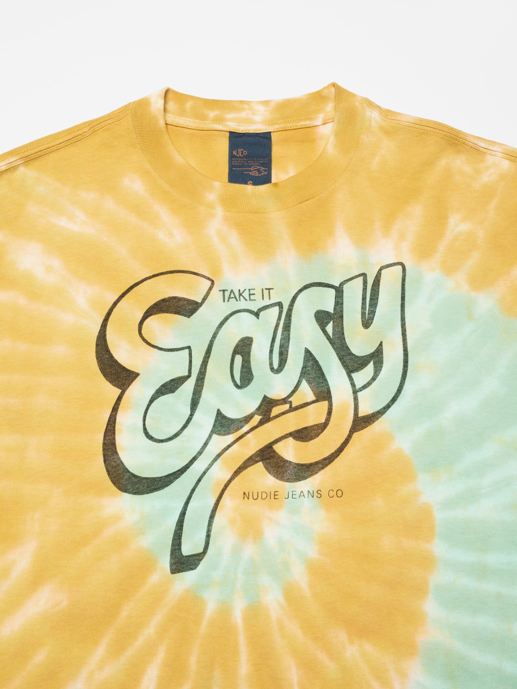 NUDIE JEANS RITA T-SHIRT TAKE IT EASY - MULTI
