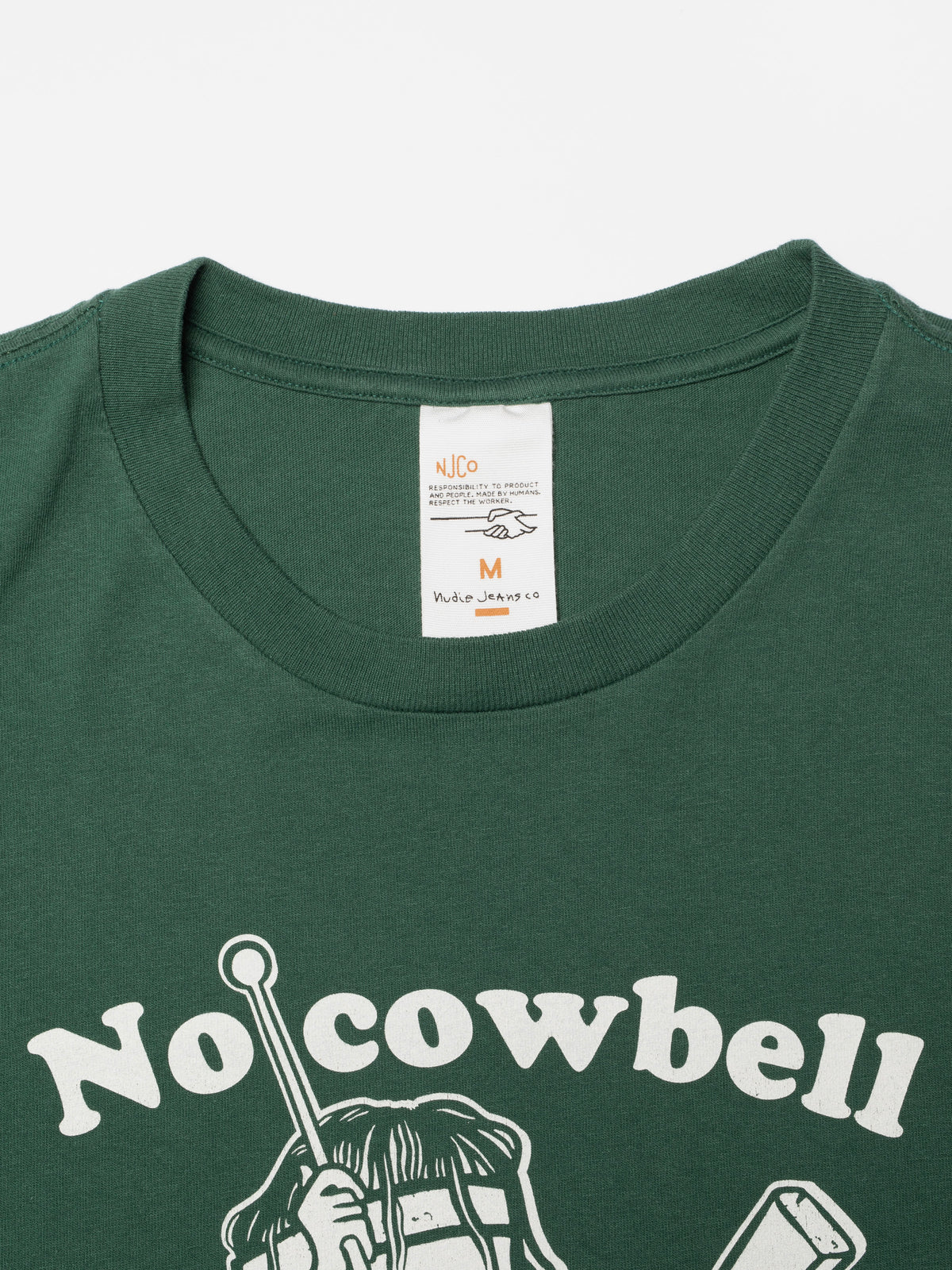 NUDIE JEANS ROY SHORT T-SHIRT - COWBELL