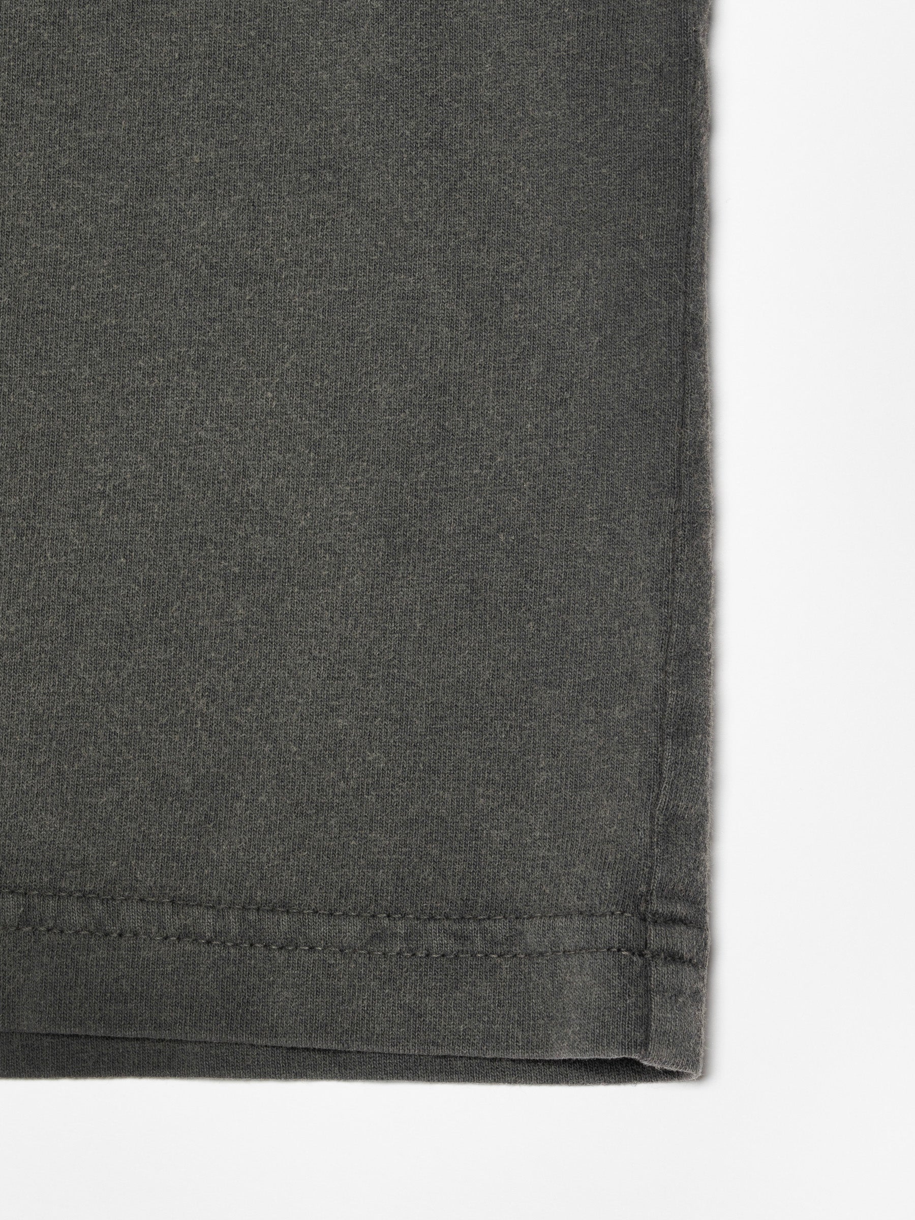 NUDIE JEANS ROY T-SHIRT EASY CLOUD - ANTRACITE