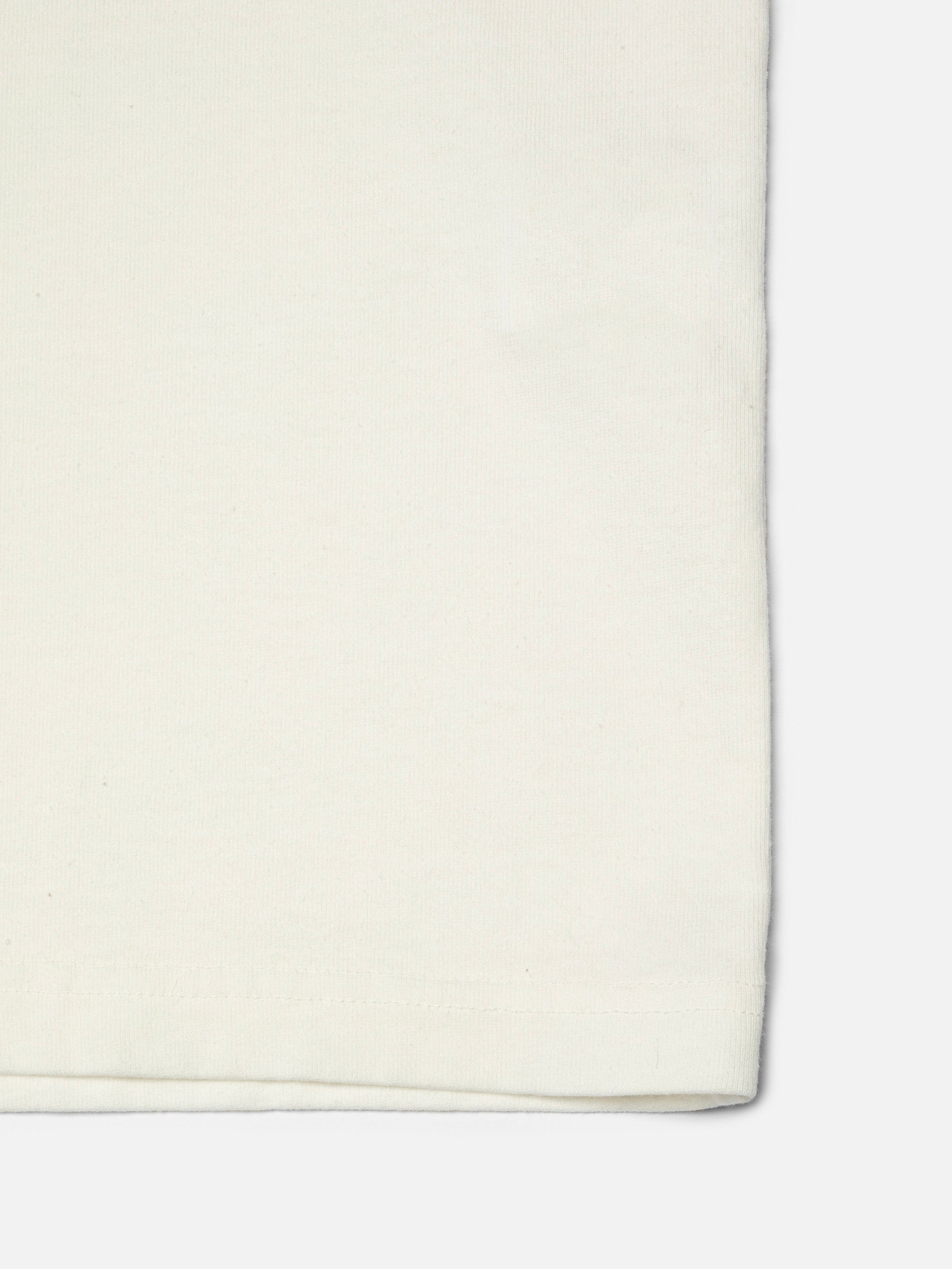 NUDIE JEANS ROY T-SHIRT FAB FOUR - CHALK WHITE
