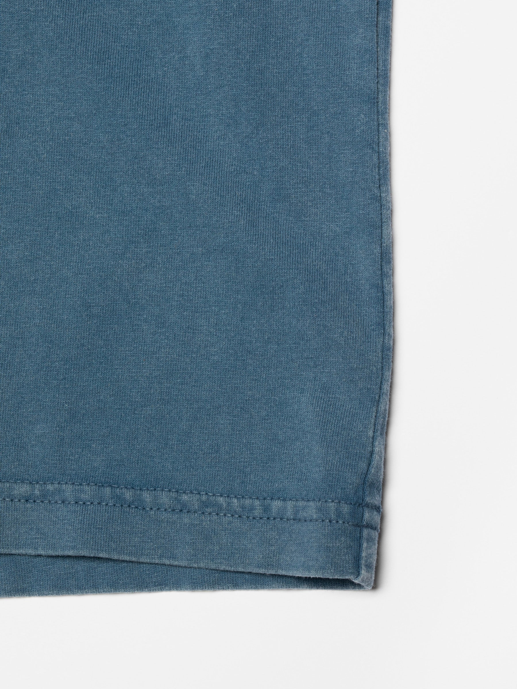 NUDIE JEANS ROY T-SHIRT OG LINE-UP - FRENCH BLUE