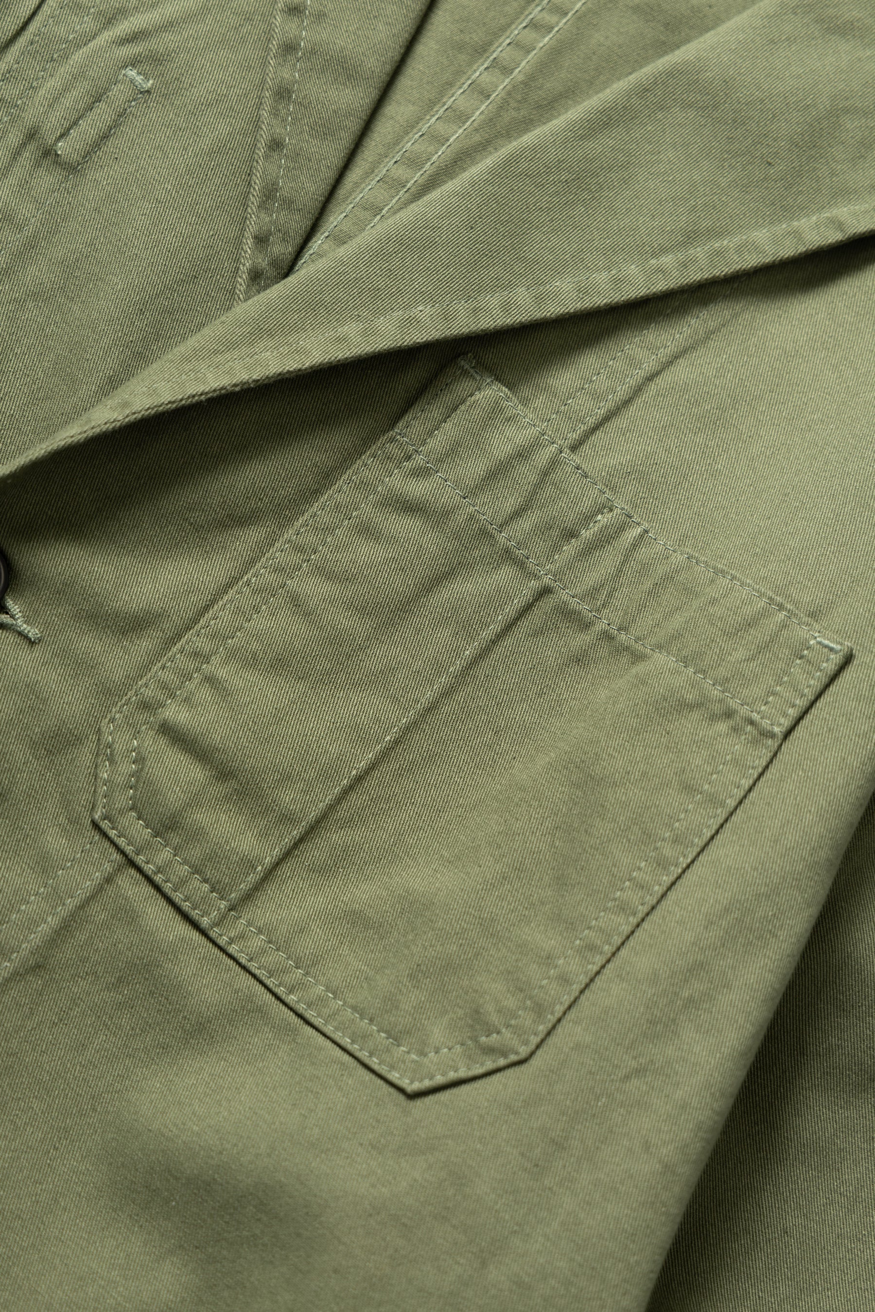 Service Works Drill Server Suit Jacket — Olive — view 4