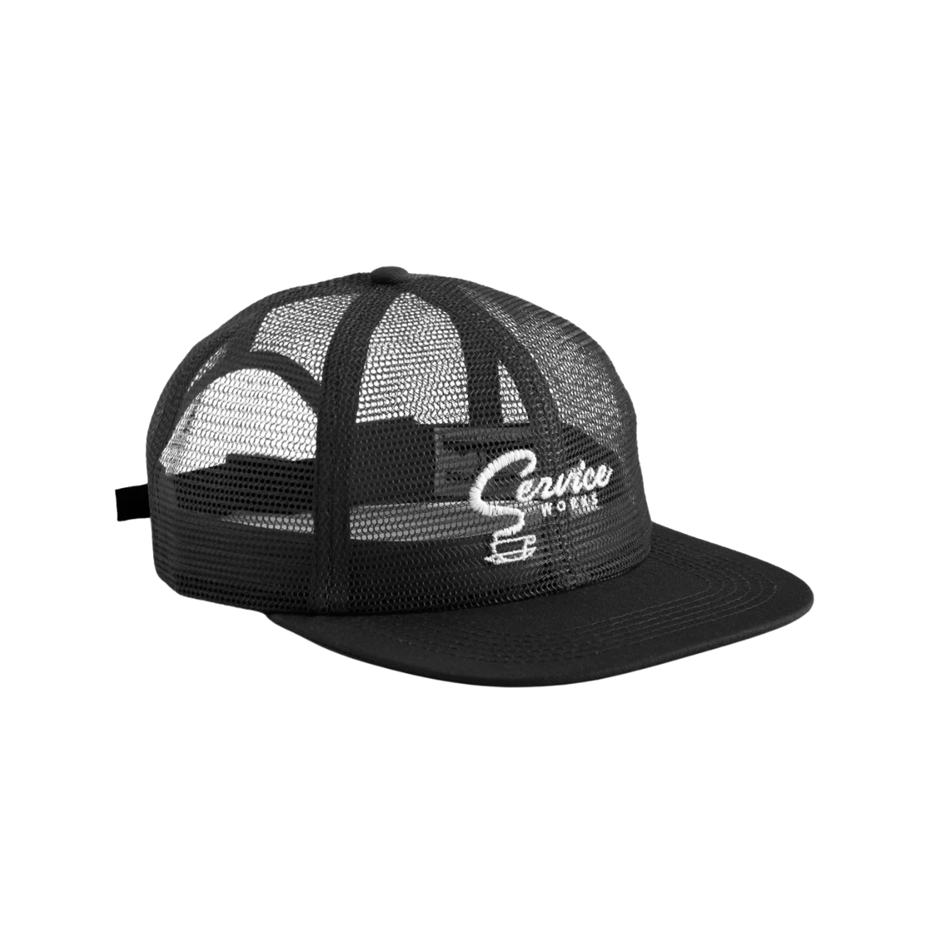 SERVICE WORKS MESH ESPRESSO CAP - BLACK