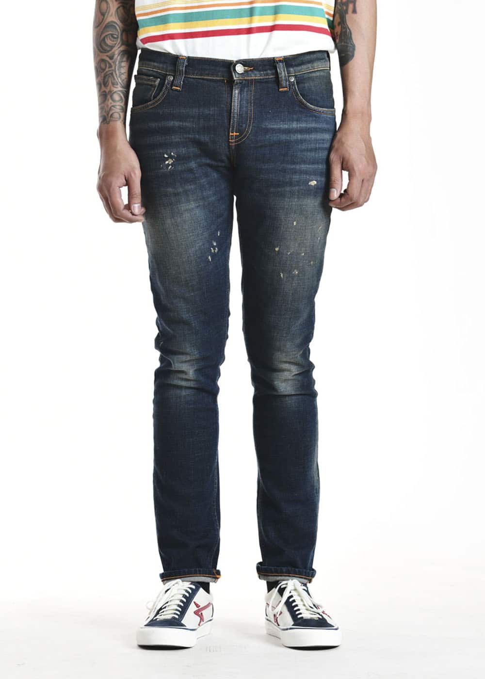 NUDIE JEANS TIGHT LONG JOHN - STONEMASON REPLICA