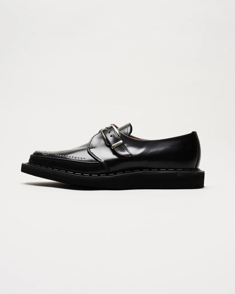 GEORGE COX STRUMMER MONK - BLACK