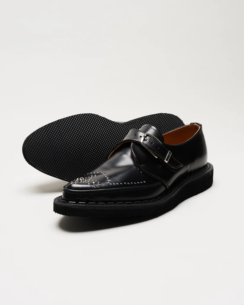 GEORGE COX STRUMMER MONK - BLACK
